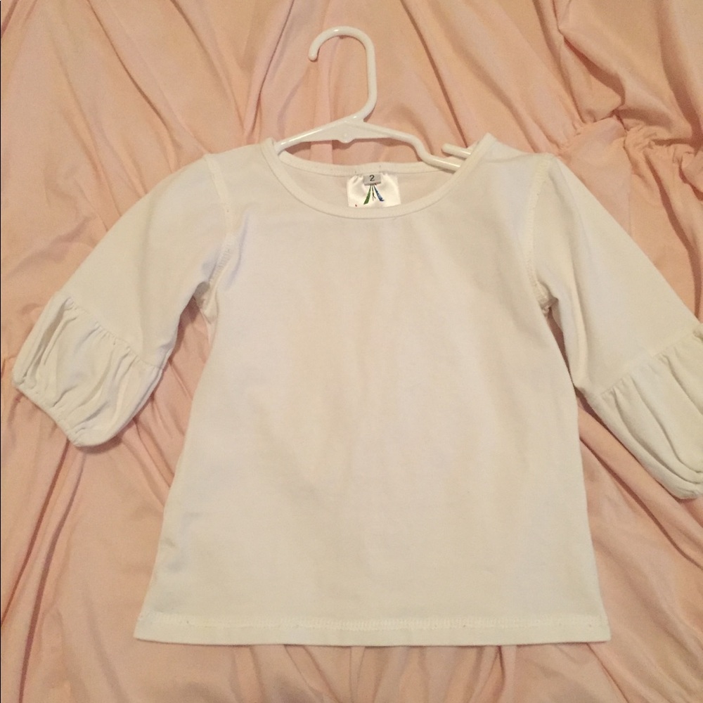 Adorable Essentials girls 3/4 sleeve top size 2T